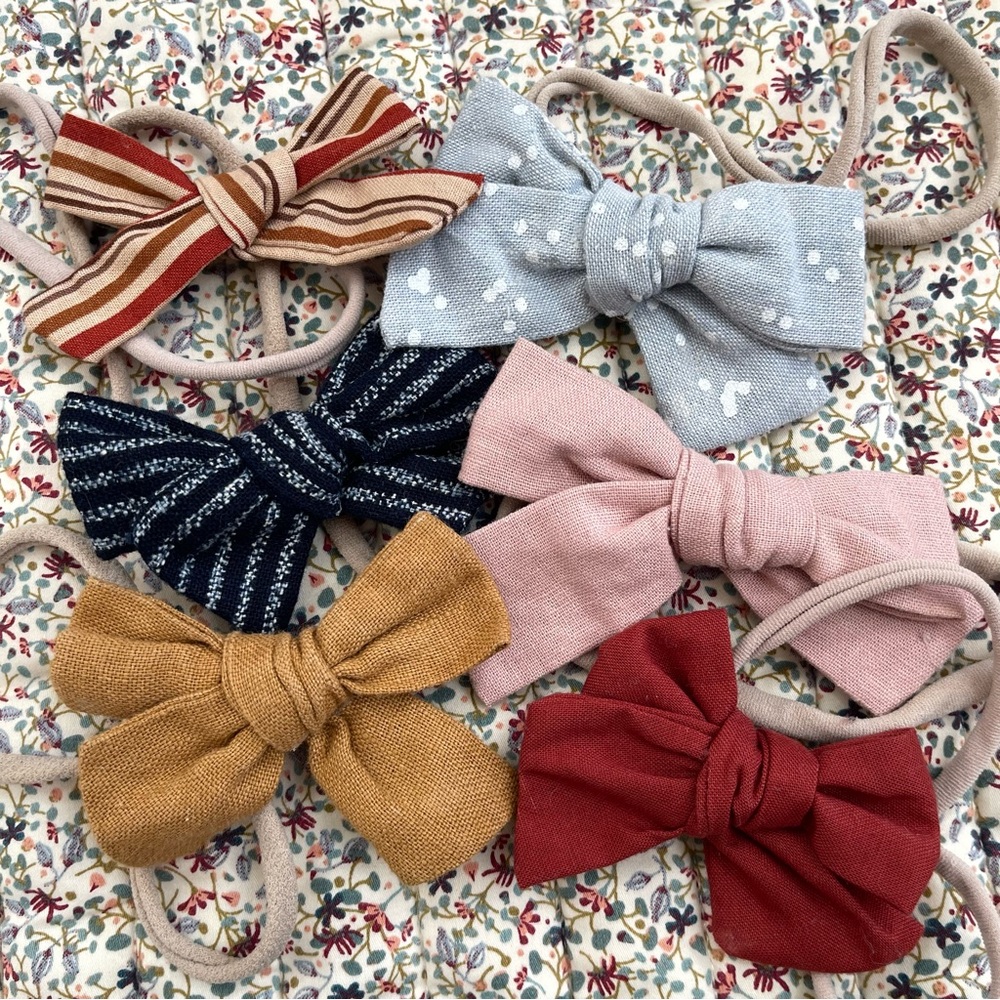 Small Shop Baby Girl Bow Bundle